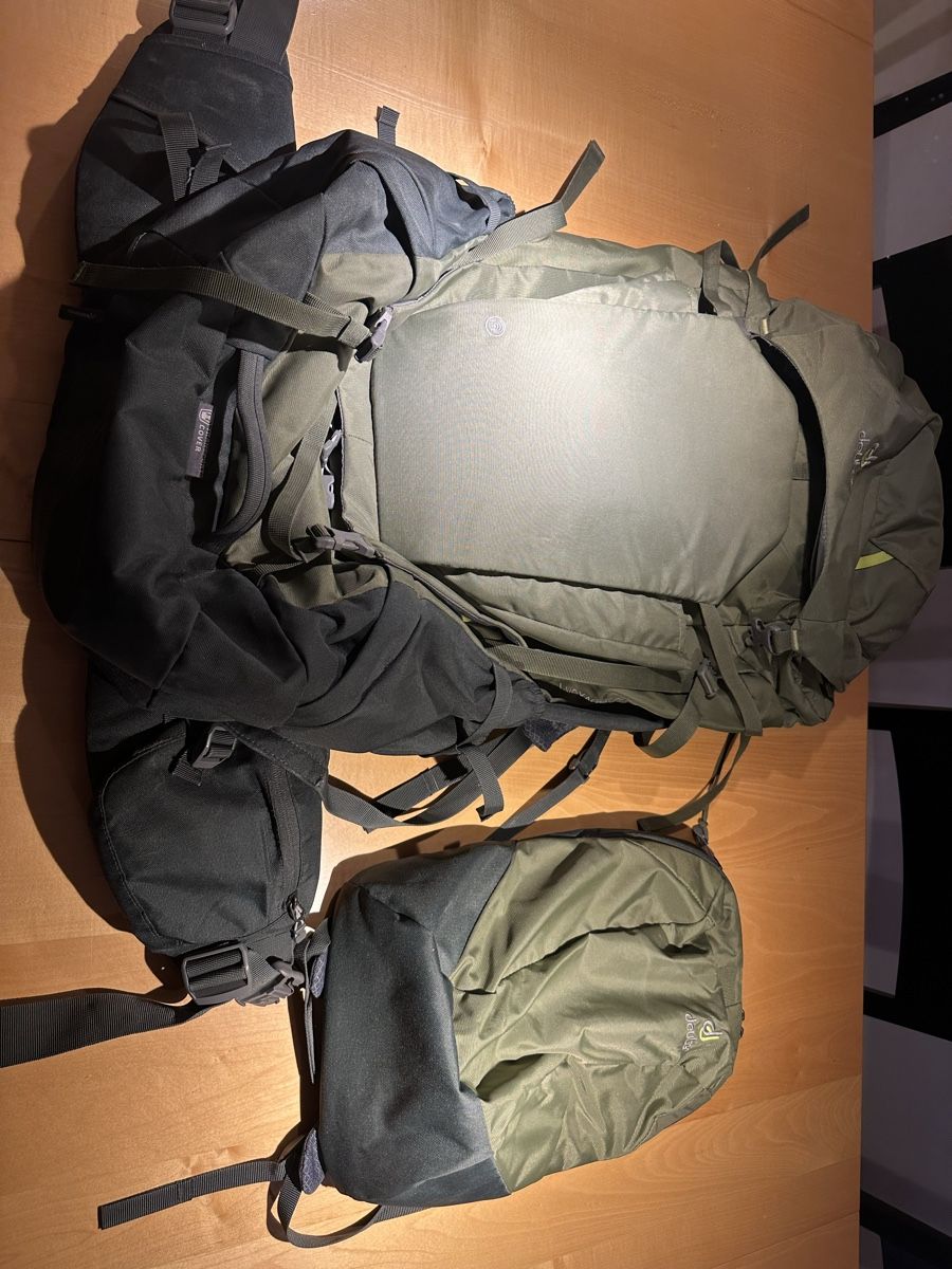 Deuter Zaini: Deuter aviant voyager 65 + 10 – Nuovo (secondo la descrizione) da Luzern venduto da Obenum 1