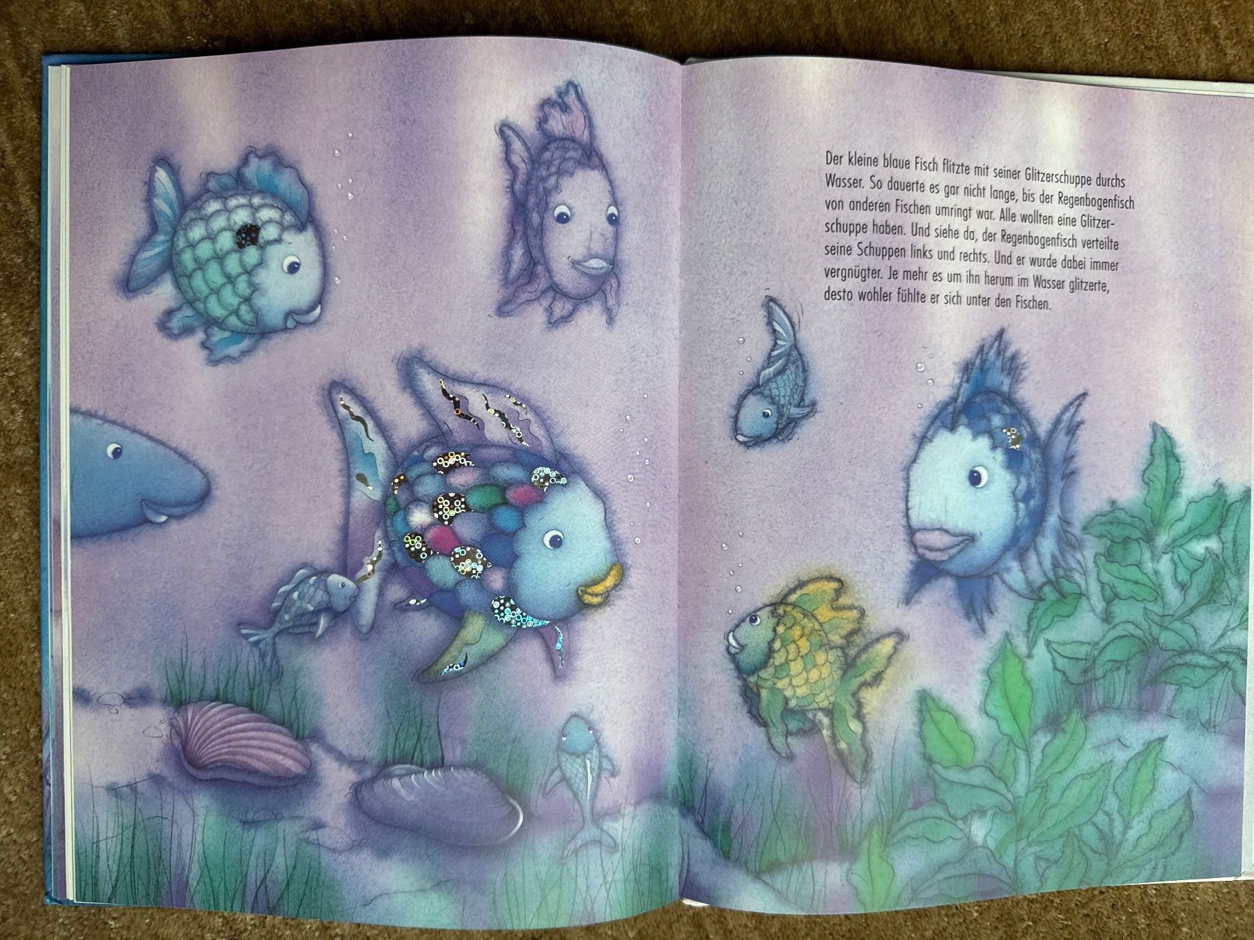 Livres: Bilderbuch - Der Regenbogenfisch - Marcus Pfister – D'occasion à Aarau par Kilauea 7
