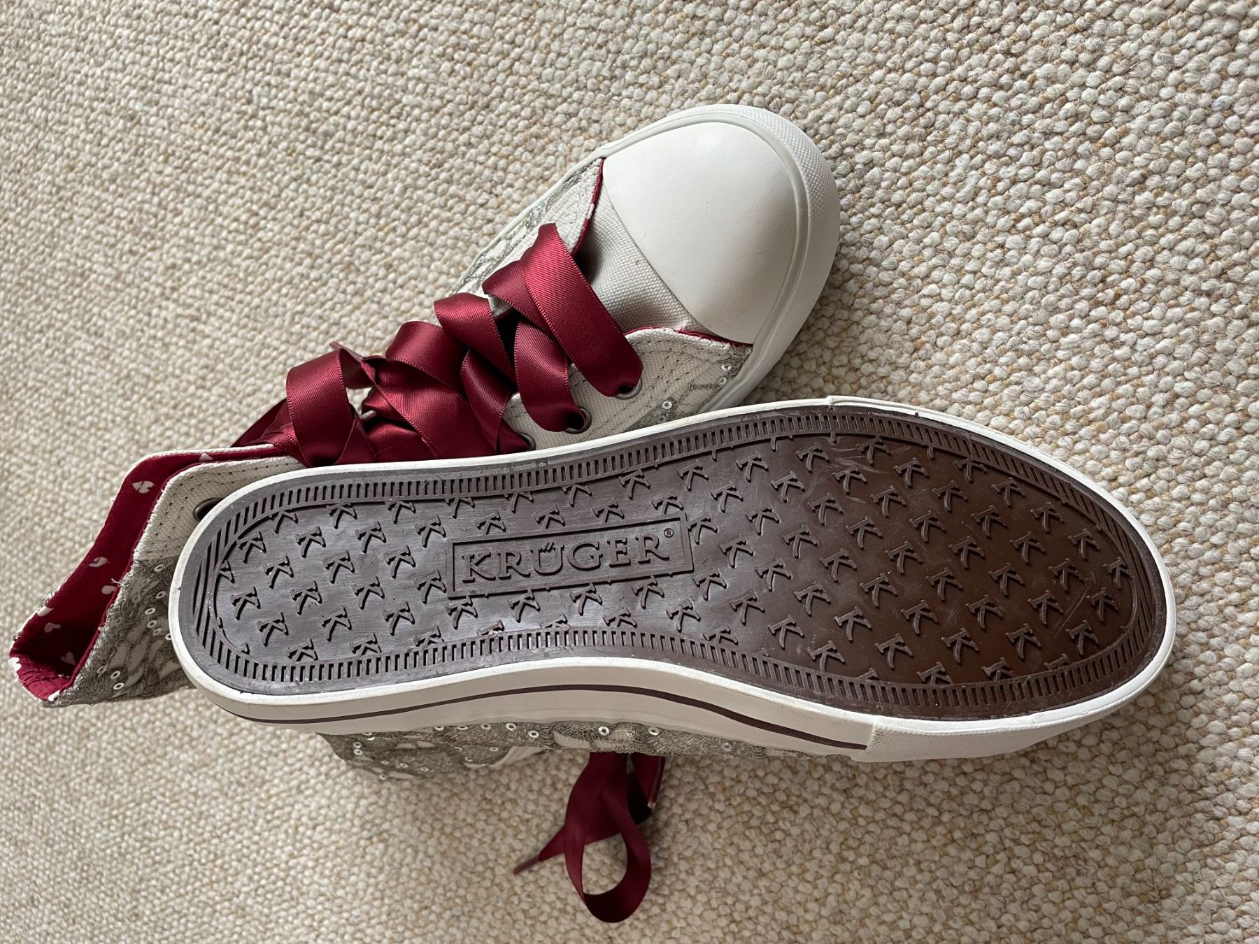 Krüger Scarpe da donna: Trachten-Sneaker Krüger – Nuovo (secondo la descrizione) da Rümlang venduto da Boehneli7 4