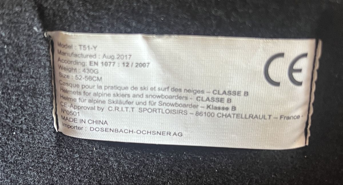 Caschi: Skihelm Gr. 52-56cm – Usato da Güttingen venduto da Eiselfe1 1
