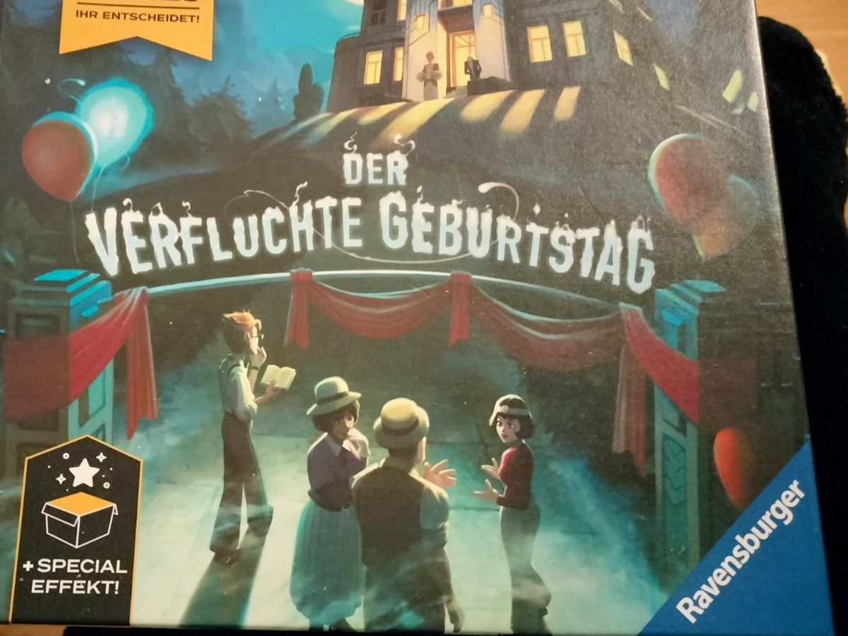 Ravensburger Spiele: Der verfluchte Geburtstag – Gebraucht aus Heimberg von Rockenrol