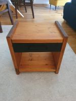 Nachttisch Holz mit Schublade (2 von 2)