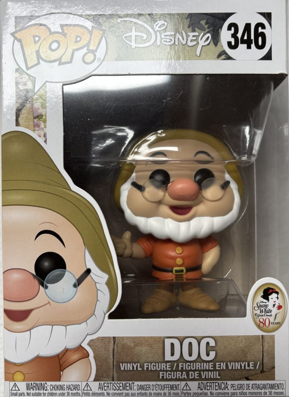 Funko Statuette: Funko Pop Disney - 346 - Snow White - Doc – Nuovo e nell'imballaggio originale da Meisterschwanden venduto da McSchein