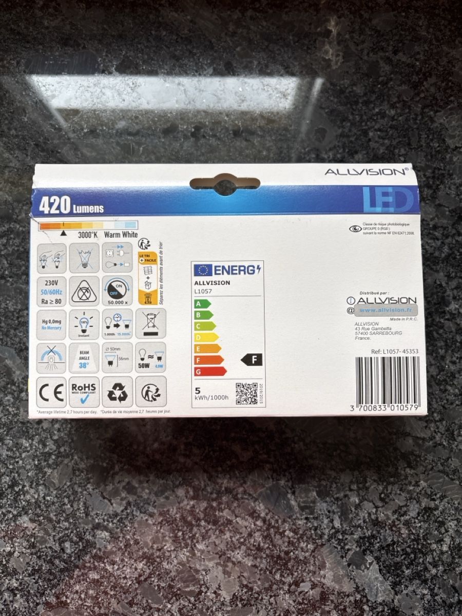 Lampes: Leuchtmittel LED GU10 – Neuf (Voir description) à Schlierbach par Stee09 1