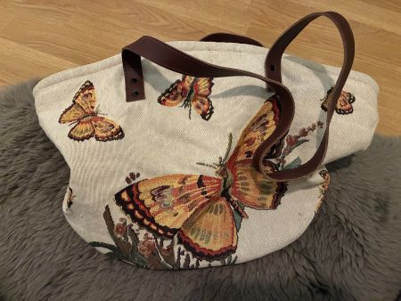 Sommer Tasche / Handtasche mit Schmetterlingen Motiv 🦋