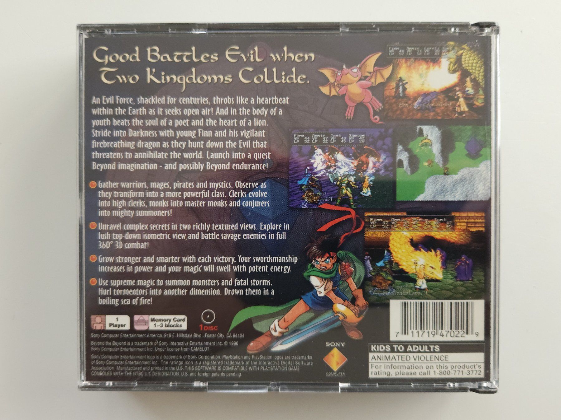 Sony Giochi: Beyond the beyond (USA) - PS1 – Usato da Autigny venduto da zel_gvl5 1