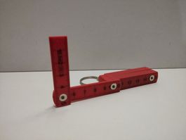 Schlüsselanhänger - 1 Meter Gliedermassstab