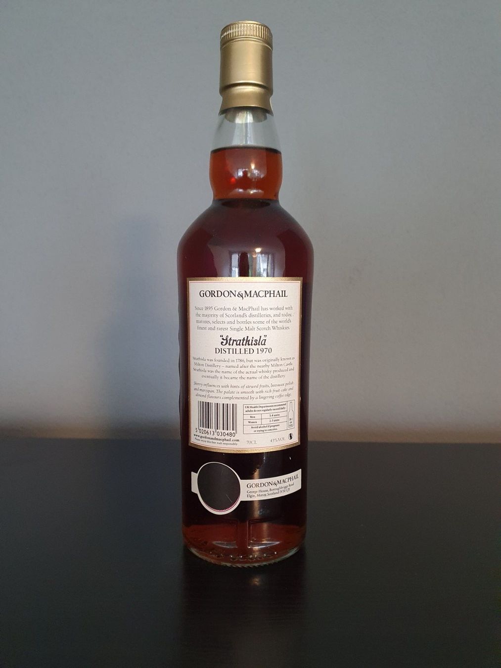 Strathisla Spirituosen: Strathisla 1970, Gordon & MacPhail, 43 Jahre – Neu und originalverpackt aus Döttingen von tho_dq6x 2