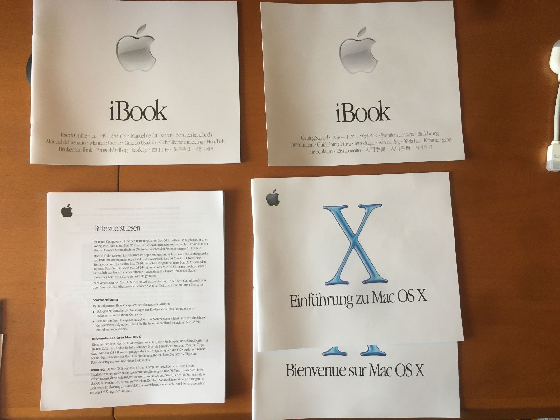 Apple Software: Apple iBook Software CDs, Original, rar! MacOS 9.1 & 10.0.3 – Usato da St-Blaise venduto da Marinder 1