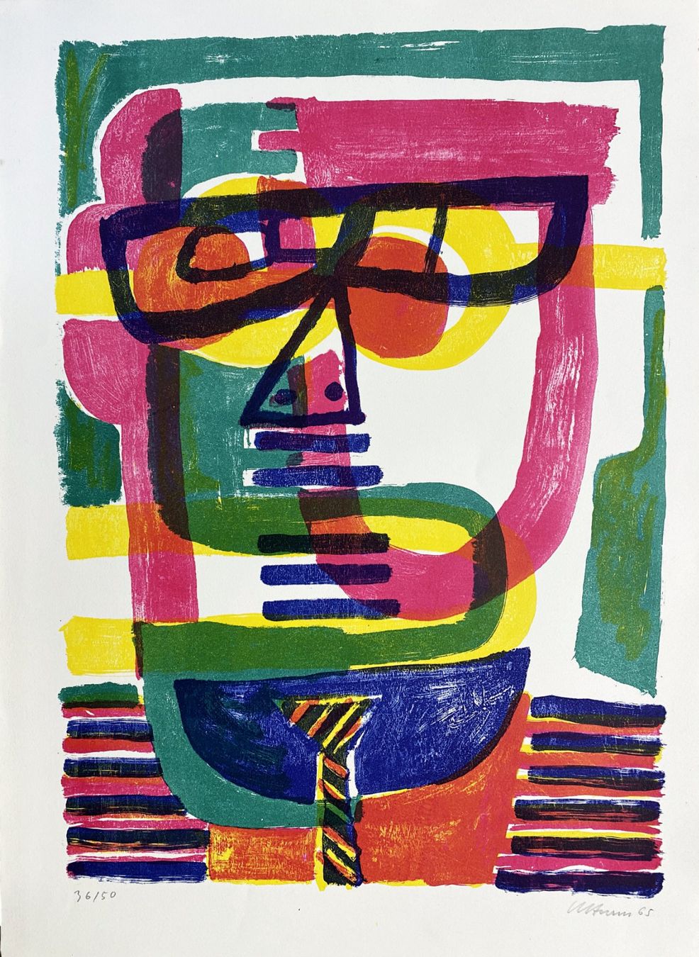 Grafica & Litografie: Helmut Sturm, Lithografie 1965 – Nuovo (secondo la descrizione) da grenchen venduto da Belarte