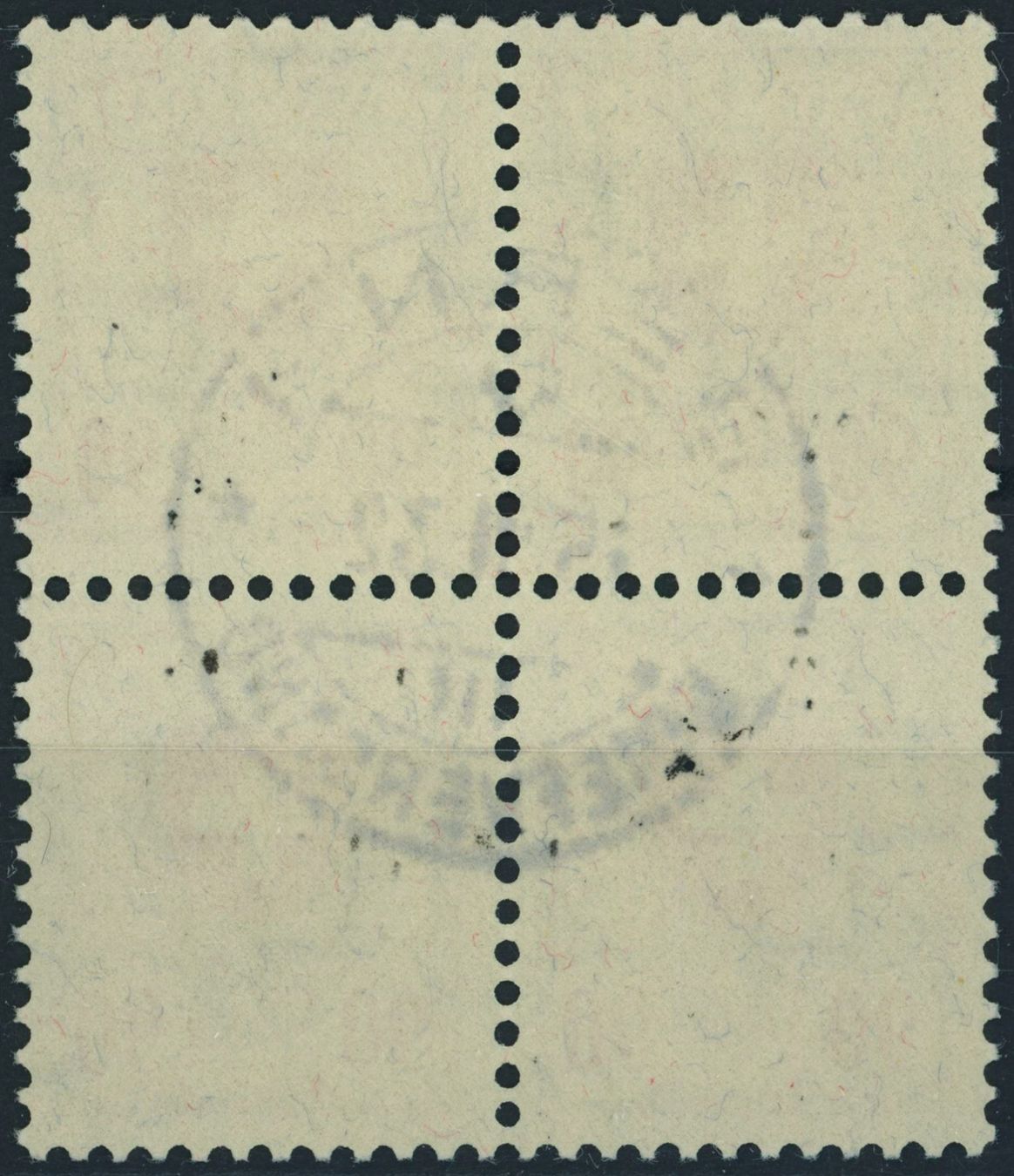 Alle Briefmarken: 1924 - Wappenschild - Viererblock - gestempelt – Gebraucht aus Schindellegi von leecollect 1