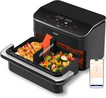 Airfryer 10 L Dual Blaze Twinfry flexible Kammern