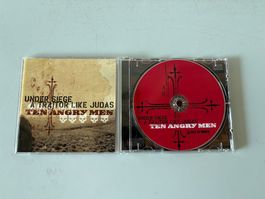 UNDER SIEGE / A TRAITOR LIKE JUDAS Ten Angry Men CD Hardcore