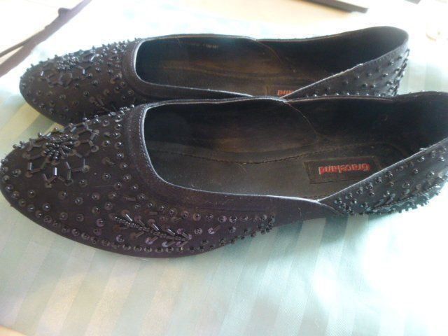 Scarpe da donna: Ballerina 41 schwarz Glasperlen/Paillett – Nuovo (secondo la descrizione) da Hinwil venduto da Glasperlen 6