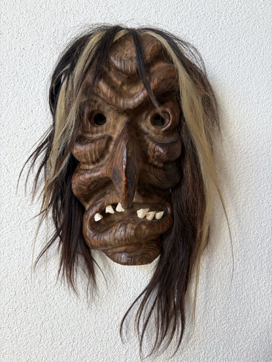 Sonstige Antiquitäten & Kunst: Alte Lötschentaler Holzmaske. – Gebraucht aus Biberist von Momo33