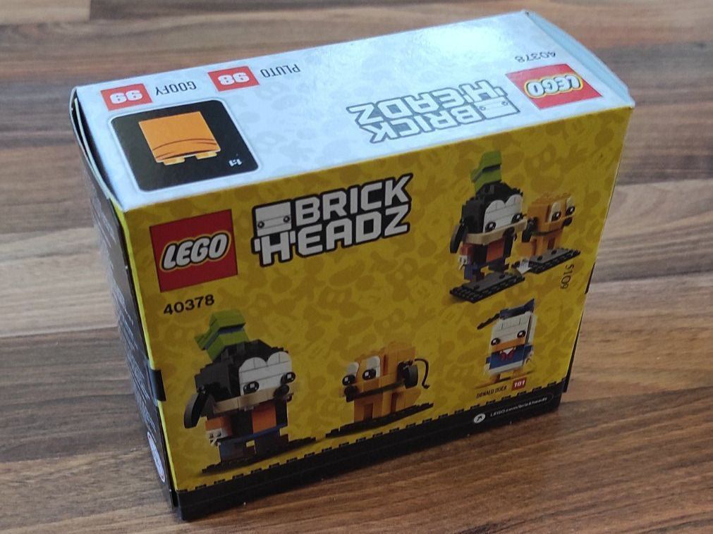 Lego Giocattoli: LEGO 40378 BrickHeadz Goofy & Pluto – Nuovo e nell'imballaggio originale da Schaffhausen venduto da sommer1212 1