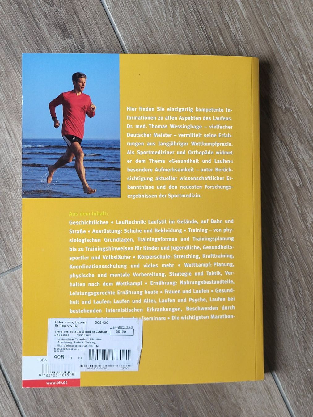Libri: Buch "LAUFEN" von Dr.Thomas Wessinghage – Usato da Ermensee venduto da Hallo_Schweiz 5