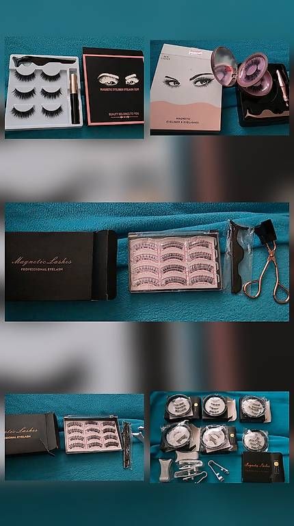 Make-up: 16 Paare magnetische Wimpern – Usato da St. Gallen venduto da reb_955g
