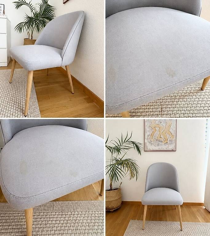 Sessel: 2 moderne Sessel / Stühle  hellgrau – Gebraucht aus Volketswil von Caro_Kubli 1