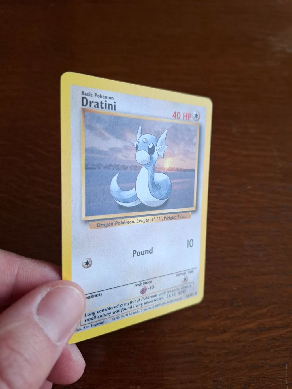 Pokémon Carte collezionabili: Pokemon Dratini Base Set 26/102 – Usato da Giornico venduto da ale_lc8k 2