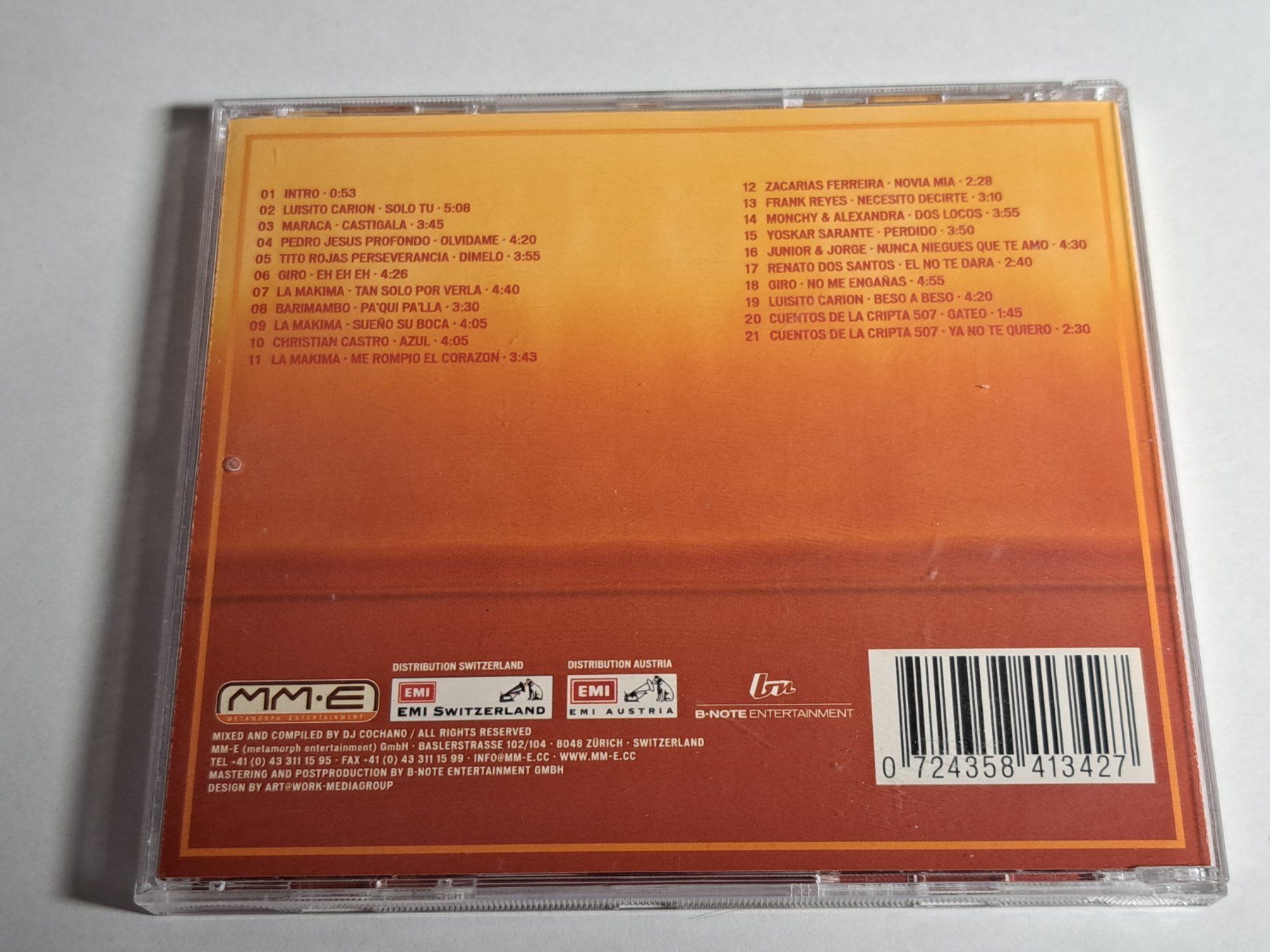 CD: DOMINGO TROPICAL - mixed by DJ Cochano – Usato da Wichtrach venduto da LuckyLuke69 1