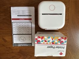Phomemo Mini Drucker T02 mit Zubehör guter Zustand