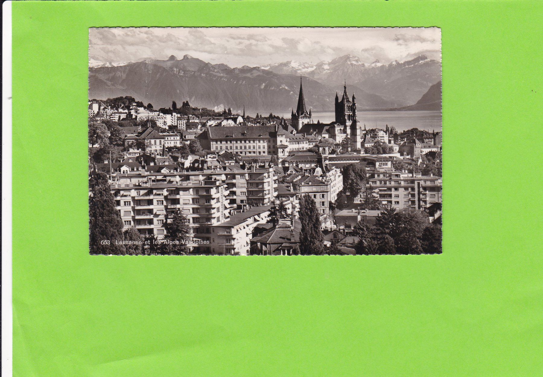 Cartoline postali: Lausanne – Usato da St. Peterzell venduto da neckertal