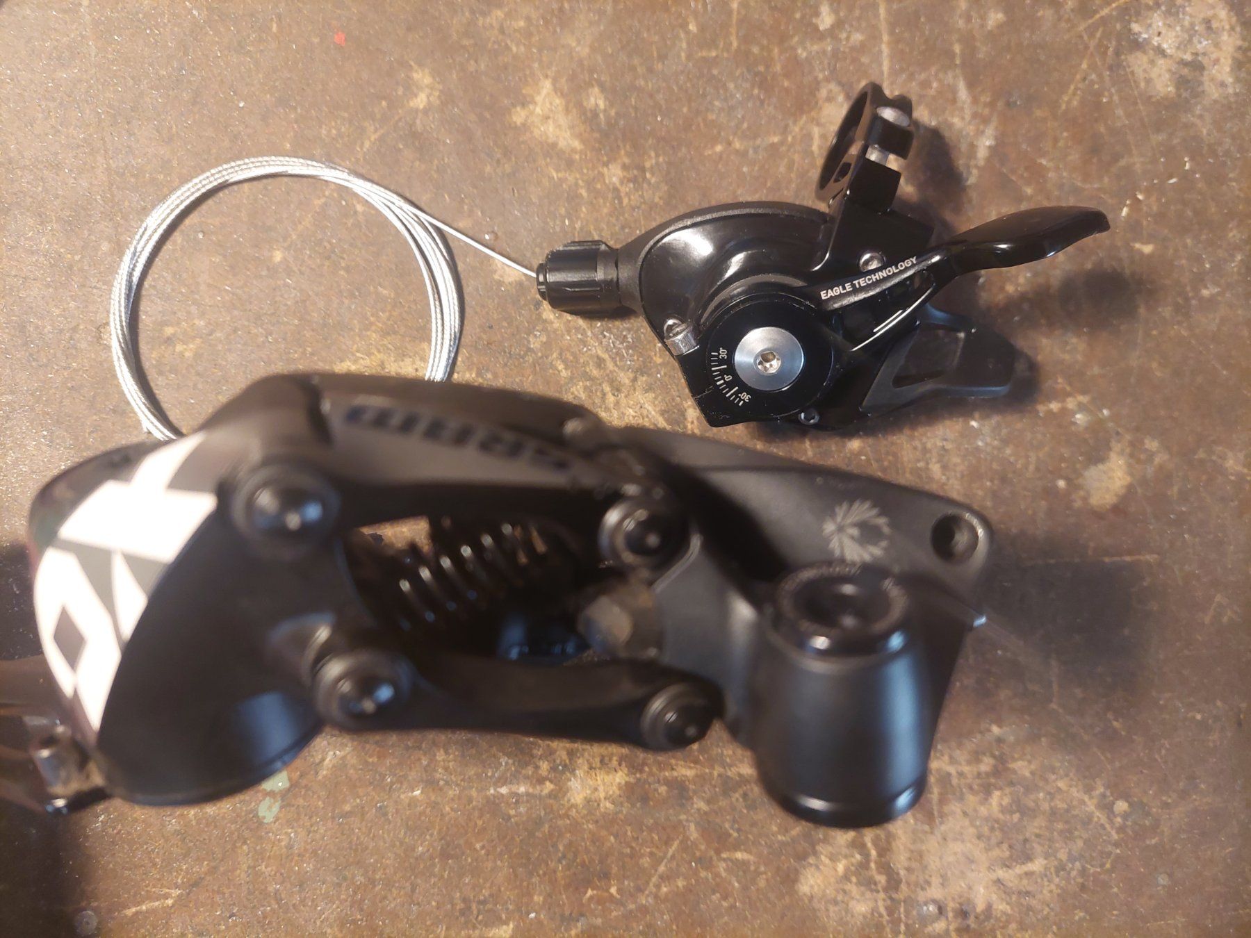 Sram Pezzi di ricambio: SRAM XO1 Eagele Wechsler mit Trigger – Usato da Wagen venduto da Gsxr1 1