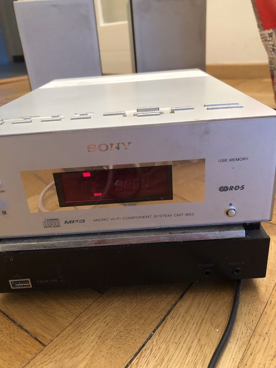 Sony Multimediaplayer & Streamer: Chaîne HiFi Sony CMT-BX3 avec télécommande – Neu (gemäss Beschreibung) aus Genève von fra_f685 1