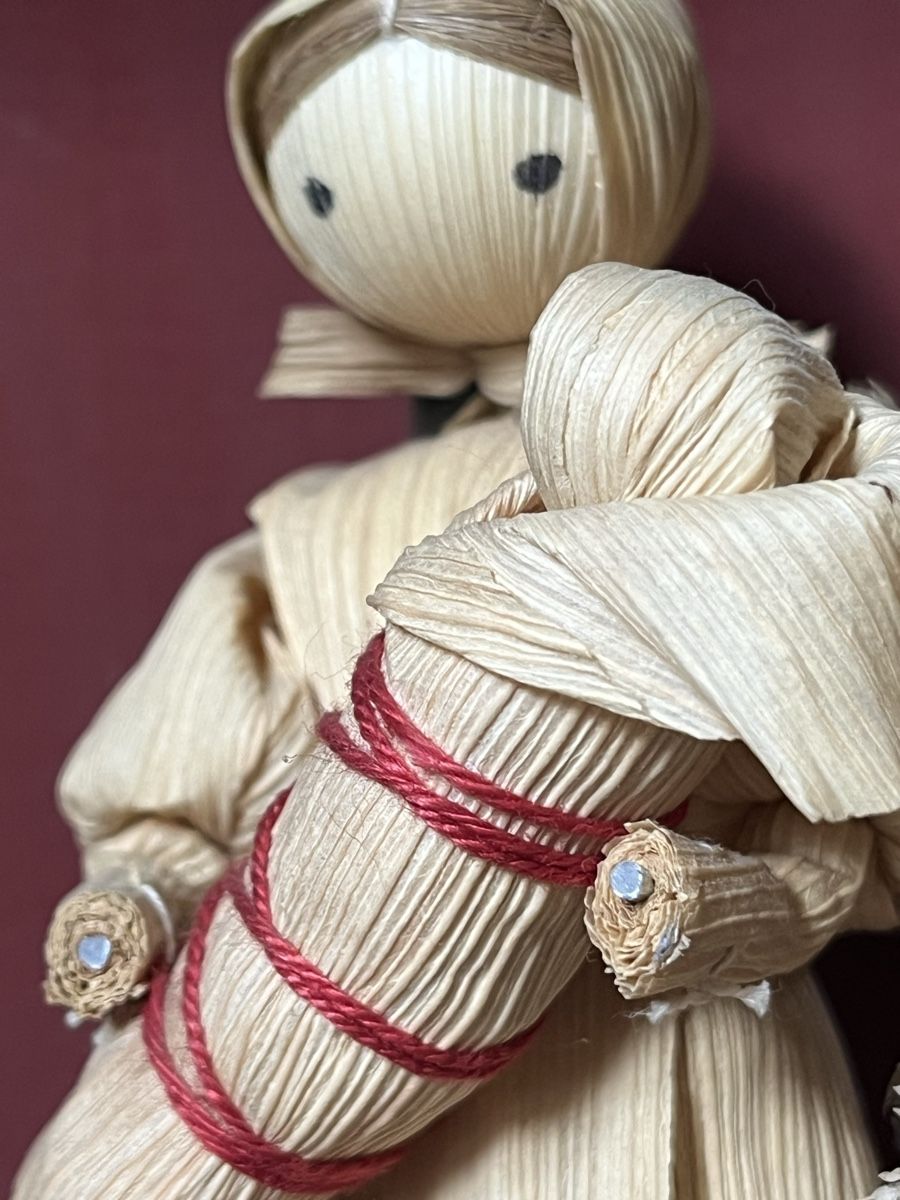 Puppen: Poupée en feuilles de maïs  – Gebraucht aus Euseigne von so.ART
