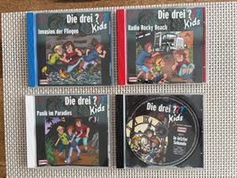 CD Hörspiel Die Drei ??? Fragezeichen Kids total  CD's