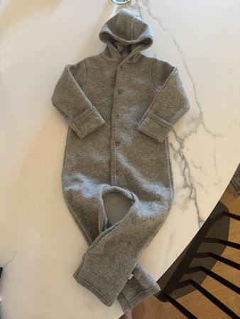 Disana Overall / Woolwalk grau 86/92 1-2 Jahre 🩶