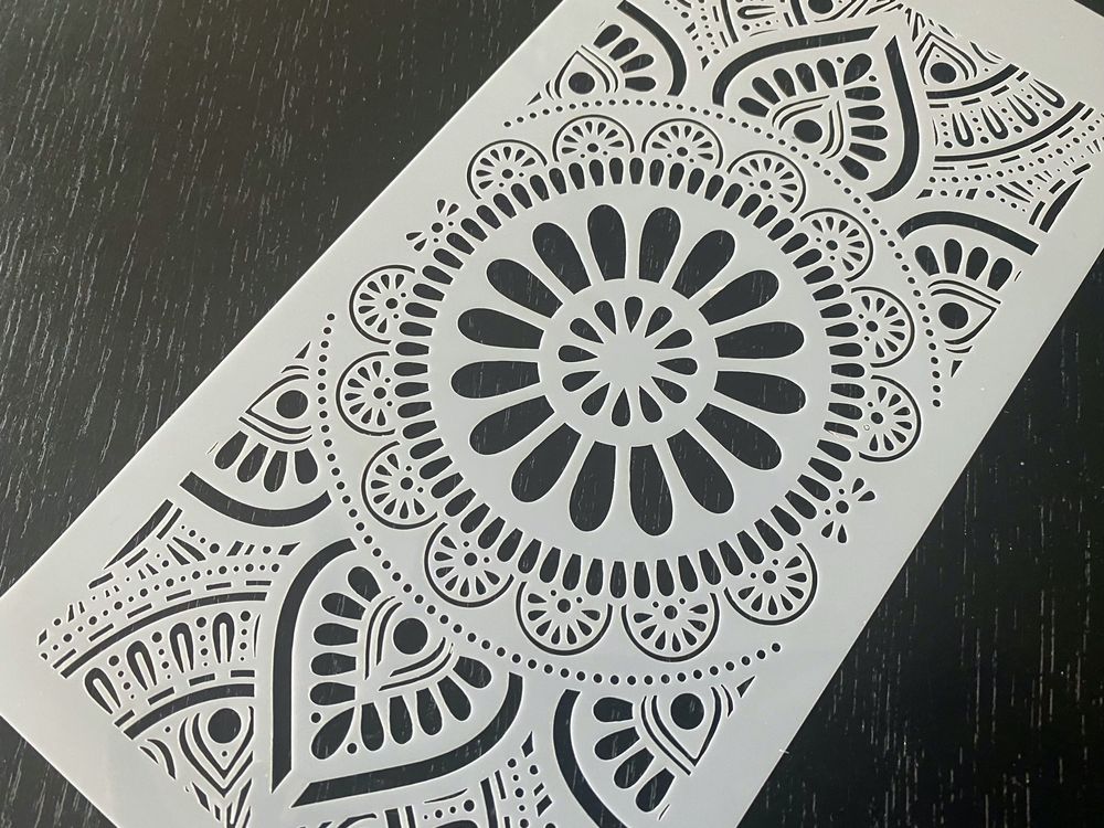 Muschel Schablone DIN A3 - Wandschablone Für Meer & Urlaub Deko - ZAcheR-fineT