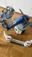 Playmobil Polizei-Station mit Heli, Top Zustand, komplett!