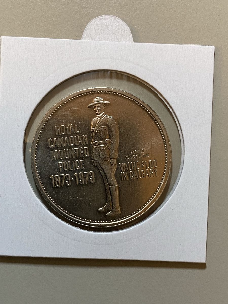 Alle Münzen: Canada - 1 dollar - 1973 - Police montée  – Gebraucht aus Payerne von Mike1682 1