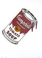 Death, Andy Warhol Tomato Soup, limitierter Kunstdruck