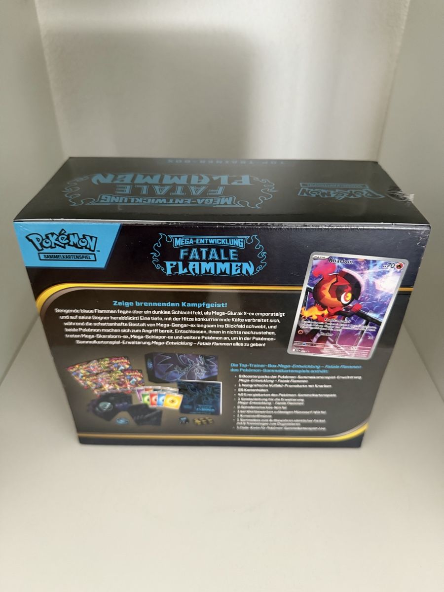 Pokémon Carte collezionabili: Pokemon Top-Trainer-Box "Fatale Flammen" TTB – Nuovo e nell'imballaggio originale da Hellbühl venduto da Remunchi 2