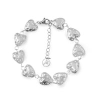 SALE 🇨🇭 | Armband Herz, Edelstahl, silber, Demomodell