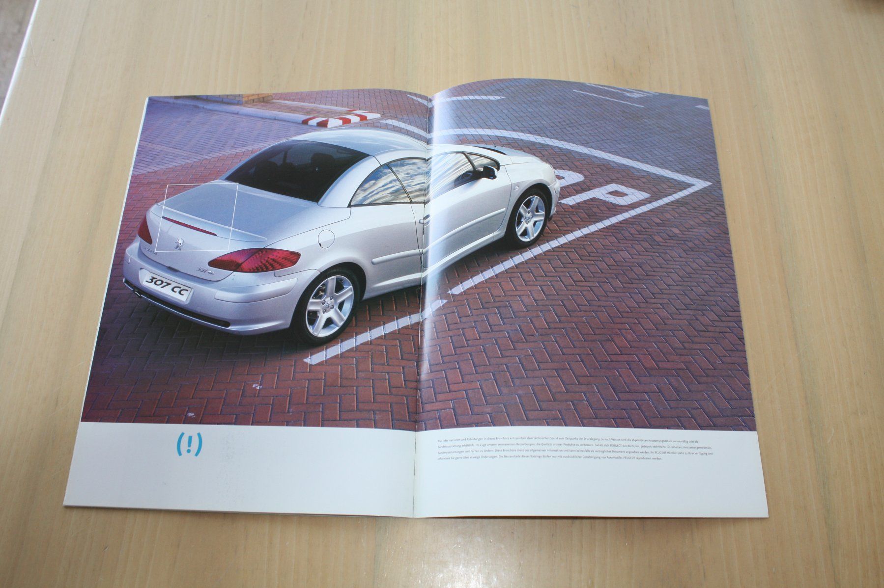 Peugeot Documenti: Peugeot 307 CC Original Prospekt 4/2003 – Usato da Wikon venduto da erwin400 9
