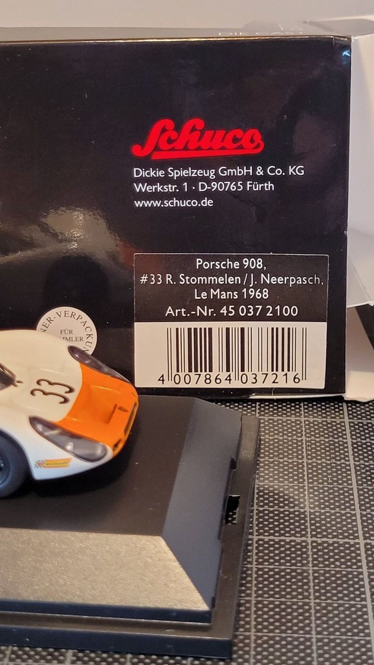 Porsche Modellini d'auto: Porsche 908 – Nuovo e nell'imballaggio originale da Chézard-St-Martin venduto da AlPat-Collections 5