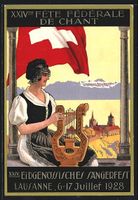 Lausanne, XXIV. eidg. Sängerfest 1928, 