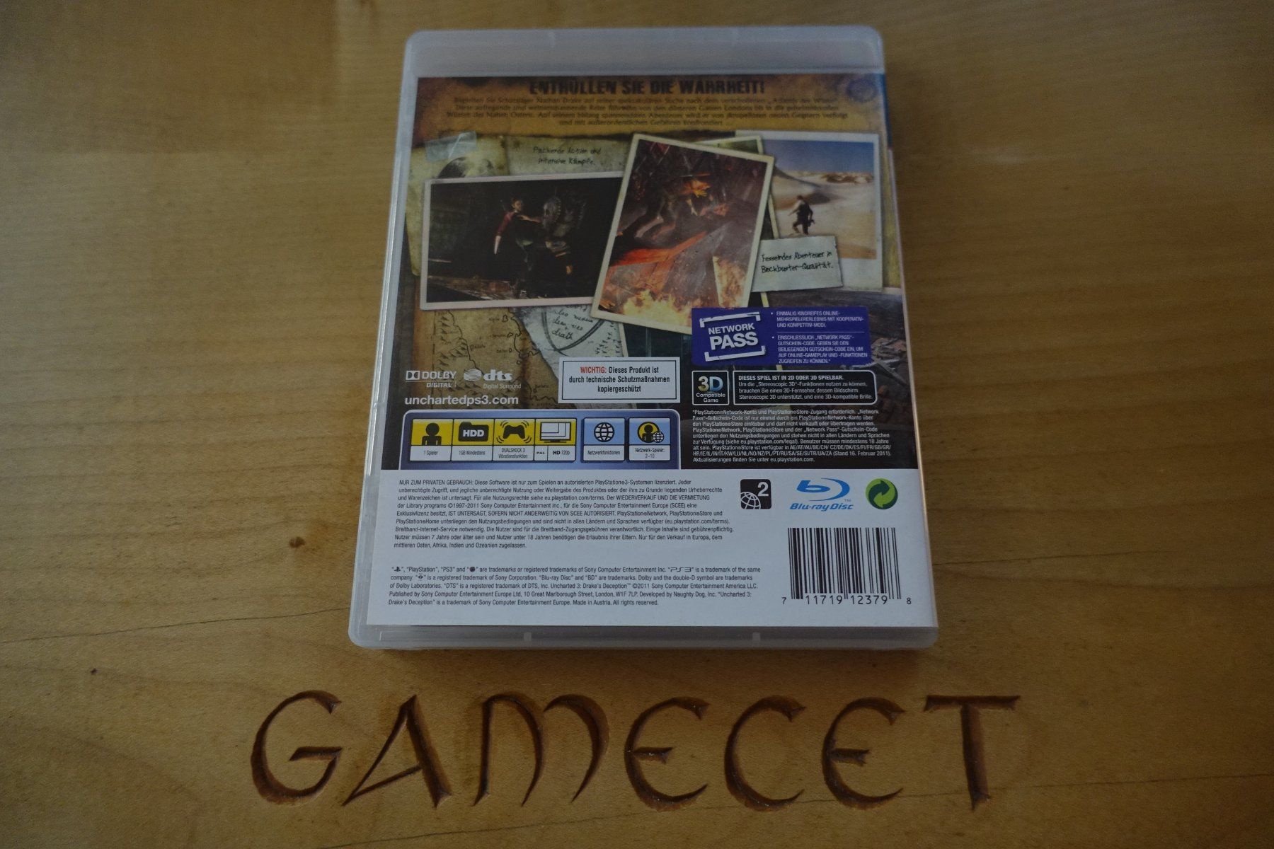 Sony Giochi: Uncharted 3: Drake's Deception – Usato da Steinach venduto da Gamecet 2