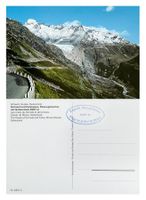 Grimsel Furka Belvédère Rhonegletscher Postauto Saurer FBW