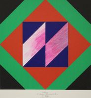 Rudolf Hurni (1914–2003) Collage konkrete Kunst