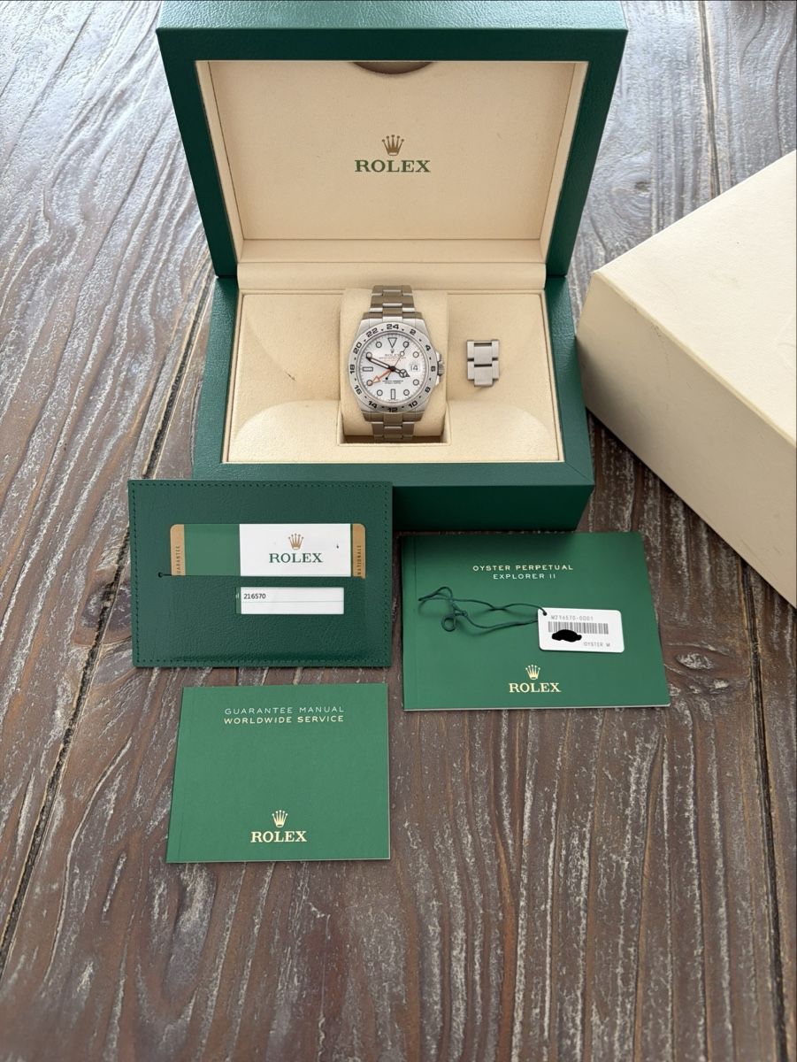 Rolex Orologi: Rolex Explorer 2 216570 polar fullset – Usato da Neukirch (Egnach) venduto da karlito505 1