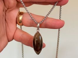 Labradorite necklace