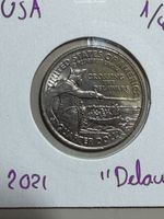 USA - 25 cents - 2021 Delaware