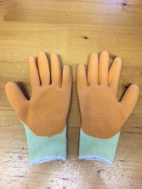 Guanti: Arbeits-Handschuhe mit Latexüberzug  9/L – Nuovo e nell'imballaggio originale da Zuzwil SG venduto da Dorian67