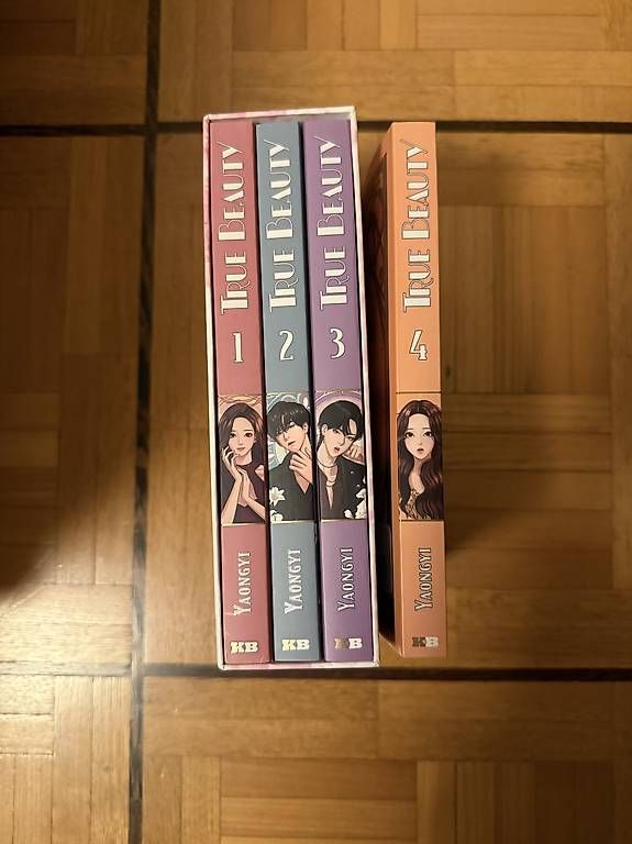 Fumetti: Webtoon True Beauty tomes 1-4 – Nuovo e nell'imballaggio originale da Pully venduto da ake_g7yc