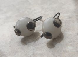 Ohrstecker Silber 925 mit Mondstein